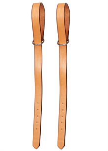 【BOK PLACE】Mustang Leather Collar String Padding Mustang 100% Mohair Breast Collar (Tan)